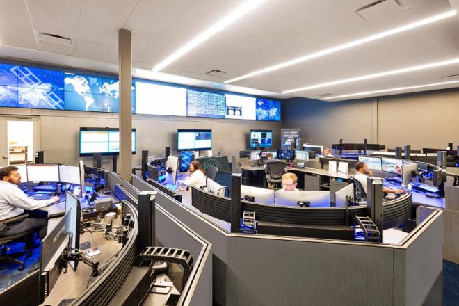UCCS Cybersecurity Center interior